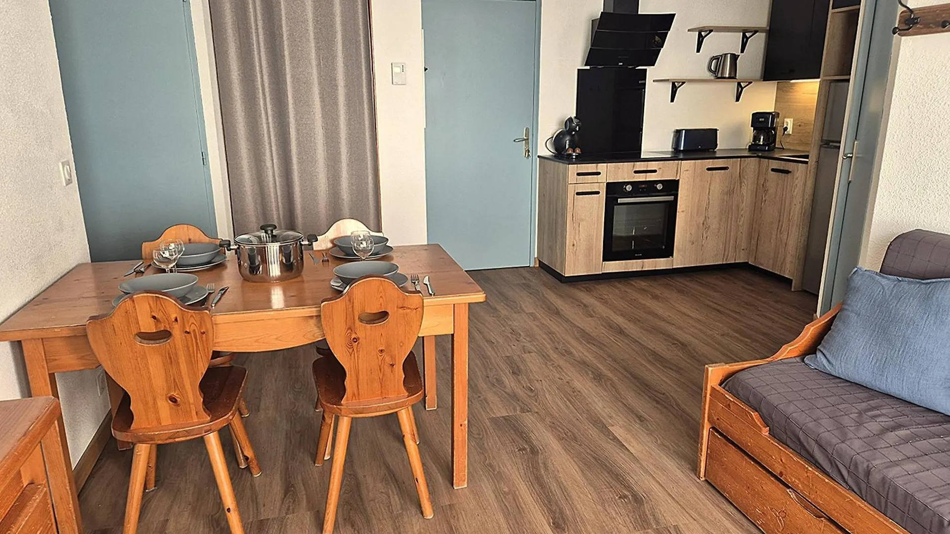 Le Petit Flocon - Appt Pour 6 Vue Sur Piste Lägenhet Villarembert